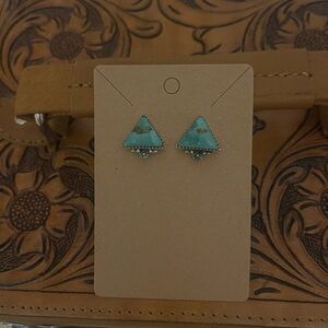 Sterling Silver Turquoise Studs